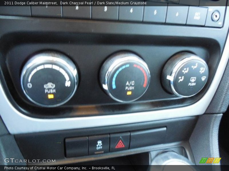 Dark Charcoal Pearl / Dark Slate/Medium Graystone 2011 Dodge Caliber Mainstreet