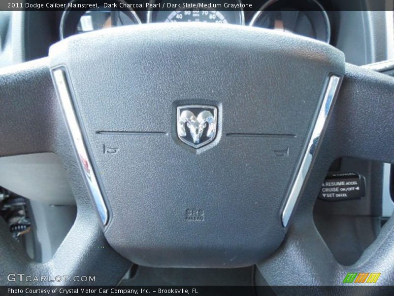Dark Charcoal Pearl / Dark Slate/Medium Graystone 2011 Dodge Caliber Mainstreet