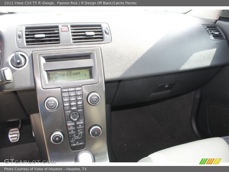 Passion Red / R Design Off Black/Calcite Flextec 2011 Volvo C30 T5 R-Design