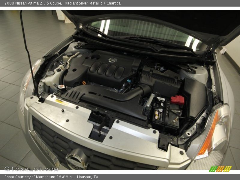 Radiant Silver Metallic / Charcoal 2008 Nissan Altima 2.5 S Coupe