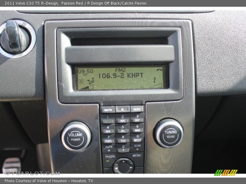 Passion Red / R Design Off Black/Calcite Flextec 2011 Volvo C30 T5 R-Design