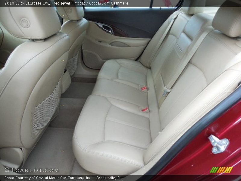 Red Jewel Tintcoat / Cocoa/Light Cashmere 2010 Buick LaCrosse CXL