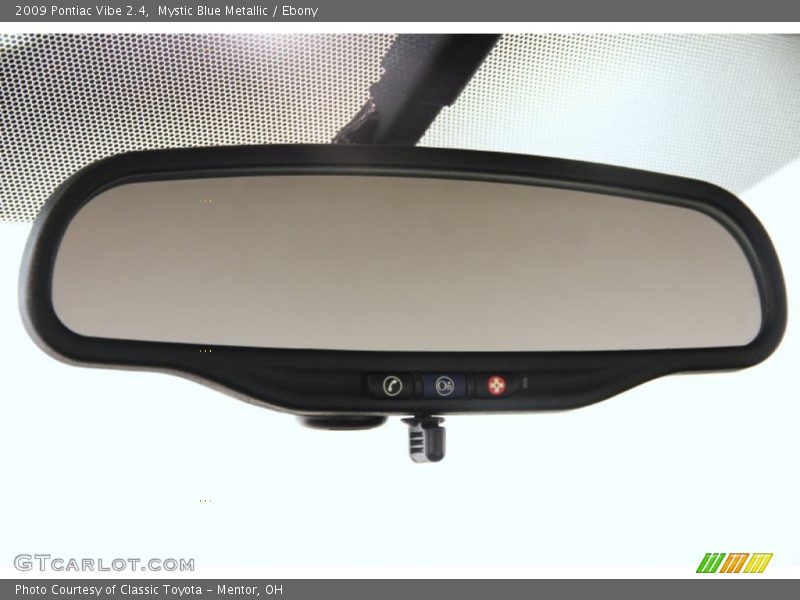 Mystic Blue Metallic / Ebony 2009 Pontiac Vibe 2.4