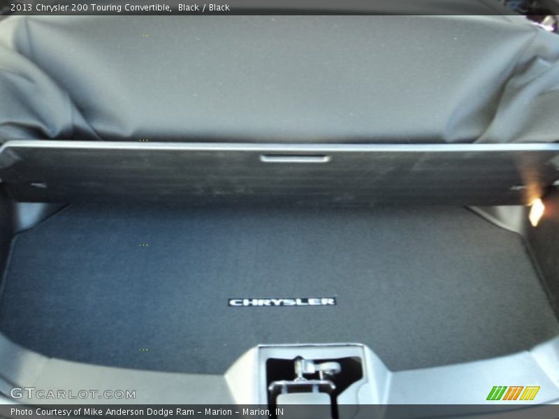 Black / Black 2013 Chrysler 200 Touring Convertible