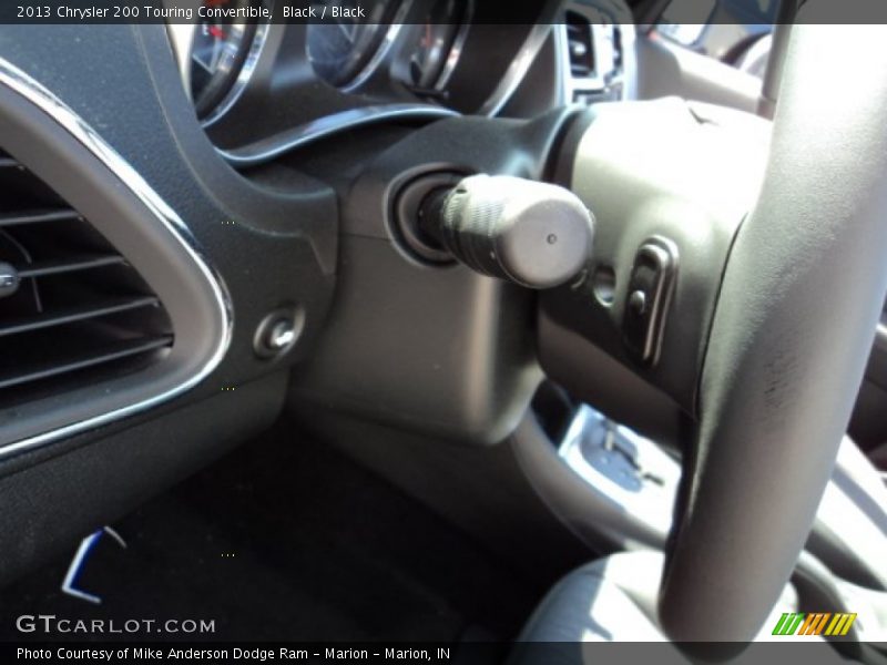Black / Black 2013 Chrysler 200 Touring Convertible