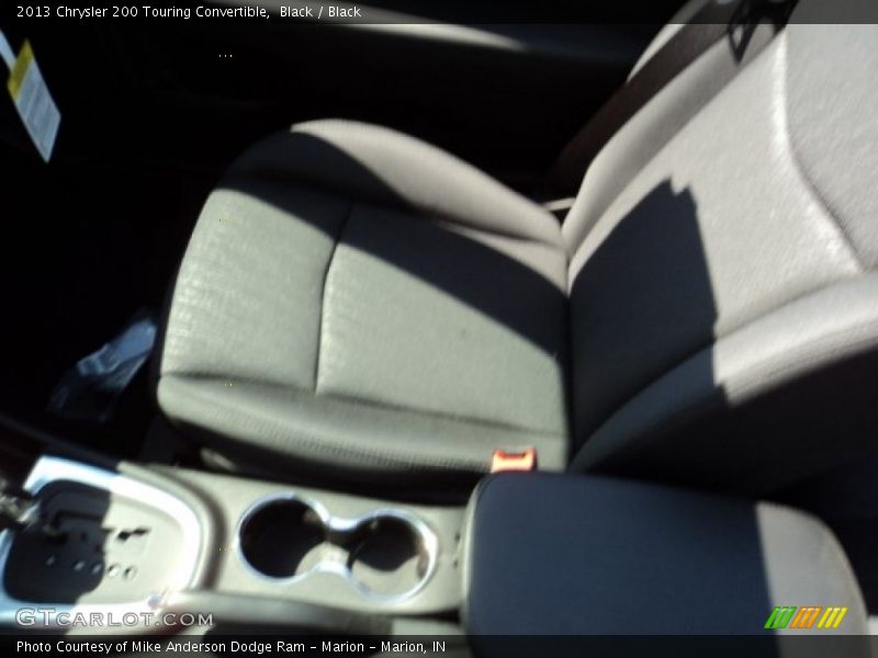 Black / Black 2013 Chrysler 200 Touring Convertible