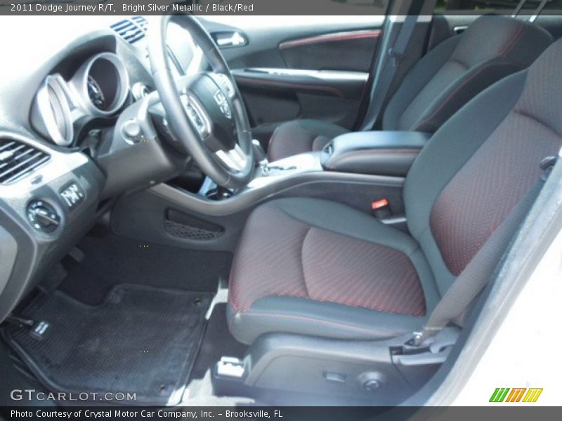 Front Seat of 2011 Journey R/T