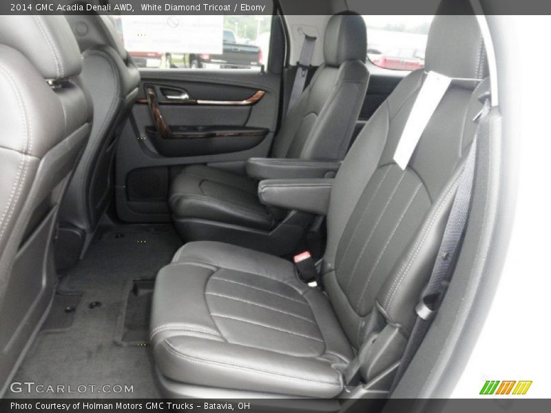 Rear Seat of 2014 Acadia Denali AWD