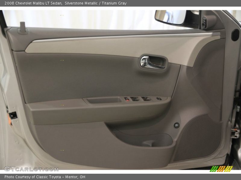 Silverstone Metallic / Titanium Gray 2008 Chevrolet Malibu LT Sedan