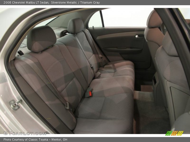 Silverstone Metallic / Titanium Gray 2008 Chevrolet Malibu LT Sedan