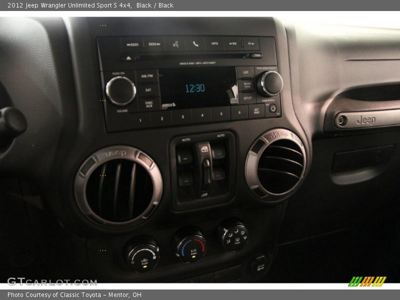 Black / Black 2012 Jeep Wrangler Unlimited Sport S 4x4