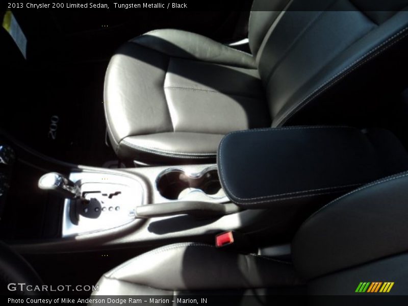Tungsten Metallic / Black 2013 Chrysler 200 Limited Sedan