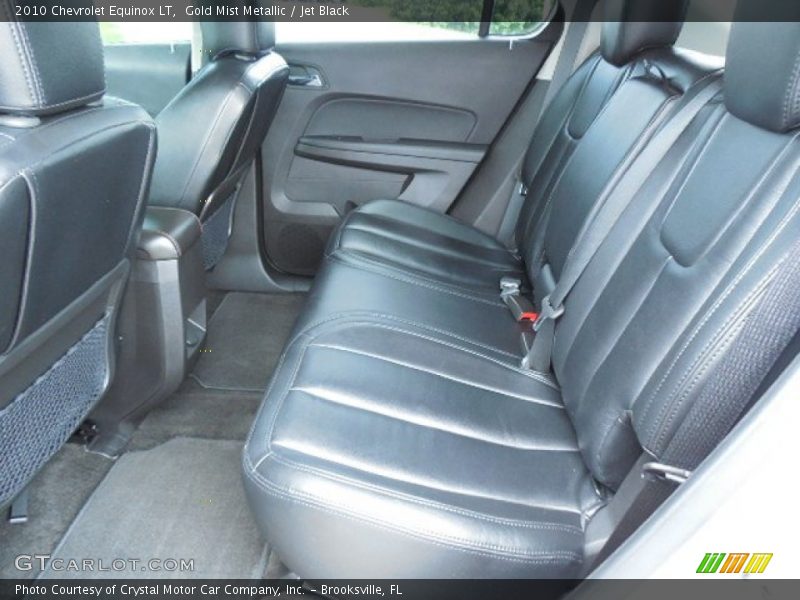 Gold Mist Metallic / Jet Black 2010 Chevrolet Equinox LT