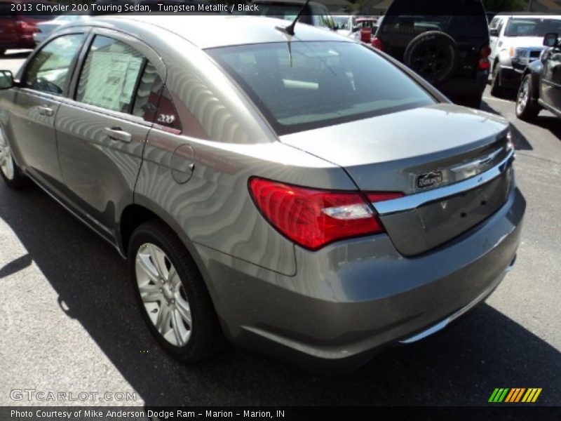 Tungsten Metallic / Black 2013 Chrysler 200 Touring Sedan
