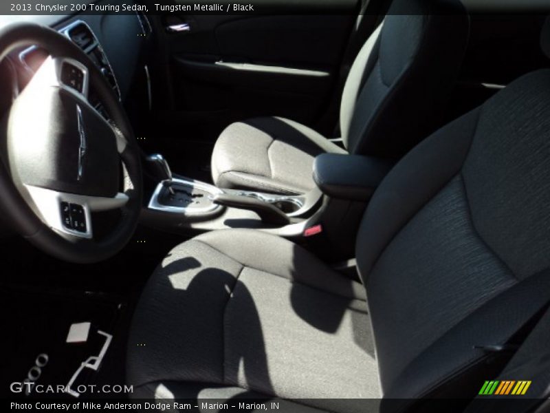 Tungsten Metallic / Black 2013 Chrysler 200 Touring Sedan