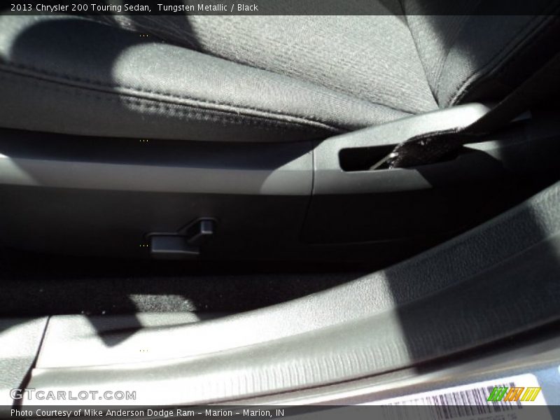 Tungsten Metallic / Black 2013 Chrysler 200 Touring Sedan