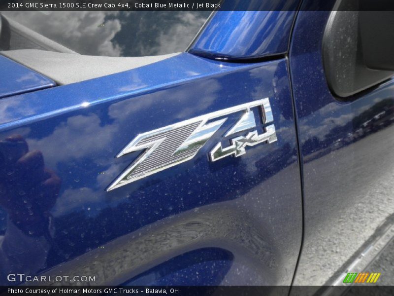 Cobalt Blue Metallic / Jet Black 2014 GMC Sierra 1500 SLE Crew Cab 4x4