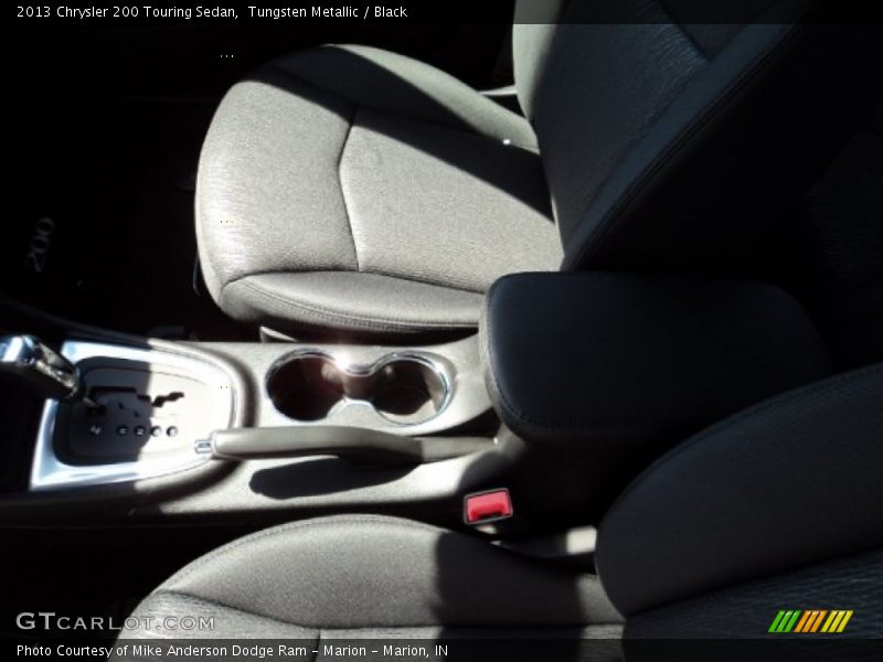 Tungsten Metallic / Black 2013 Chrysler 200 Touring Sedan