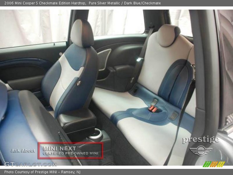 Pure Silver Metallic / Dark Blue/Checkmate 2006 Mini Cooper S Checkmate Edition Hardtop