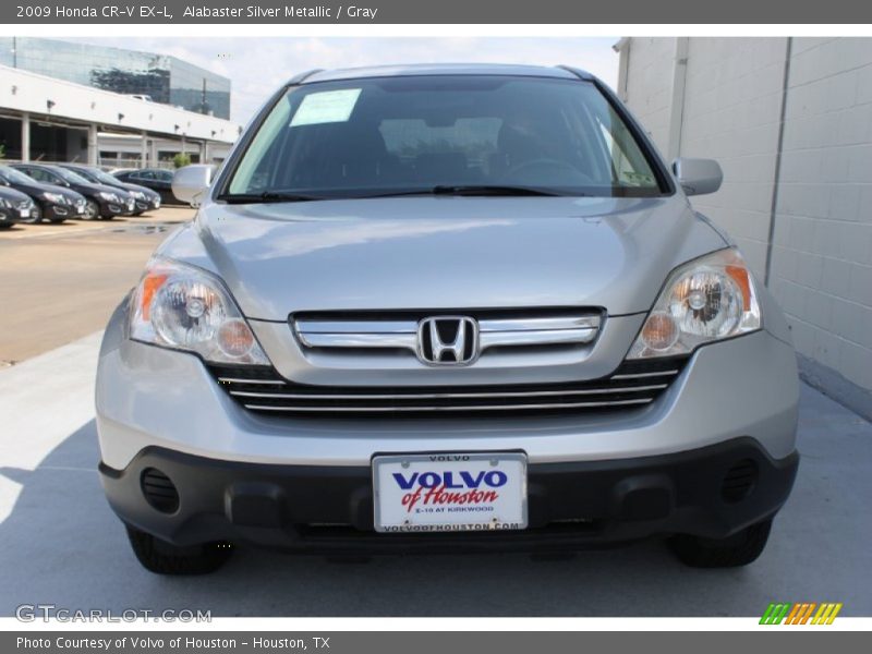 Alabaster Silver Metallic / Gray 2009 Honda CR-V EX-L