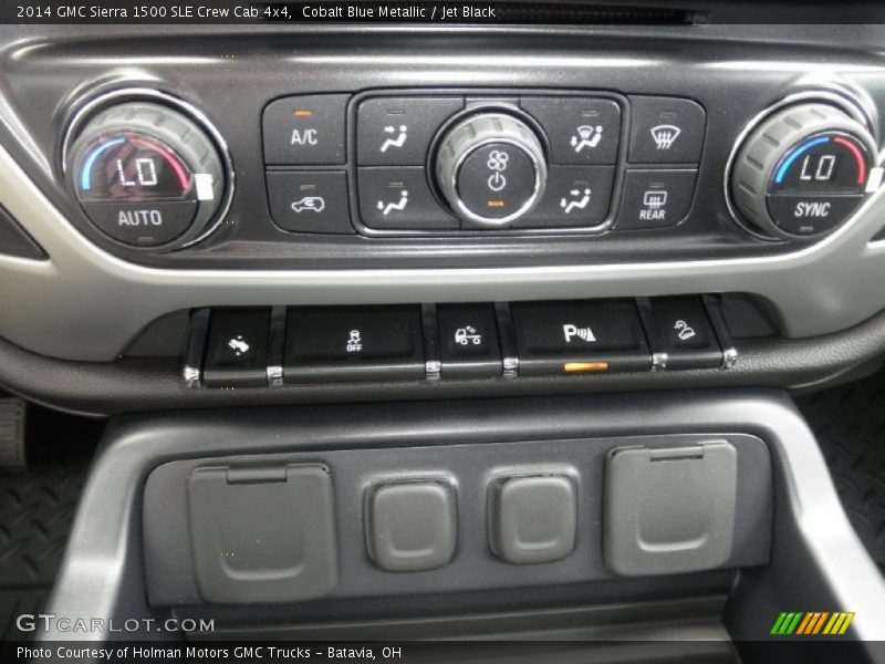 Cobalt Blue Metallic / Jet Black 2014 GMC Sierra 1500 SLE Crew Cab 4x4
