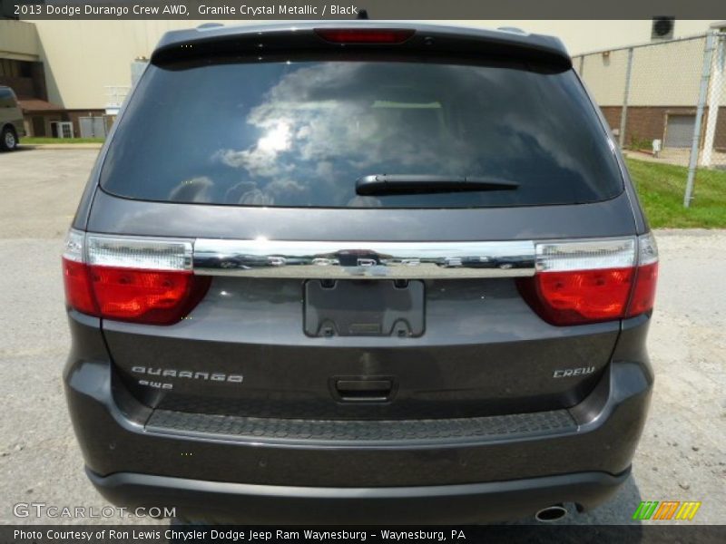 Granite Crystal Metallic / Black 2013 Dodge Durango Crew AWD