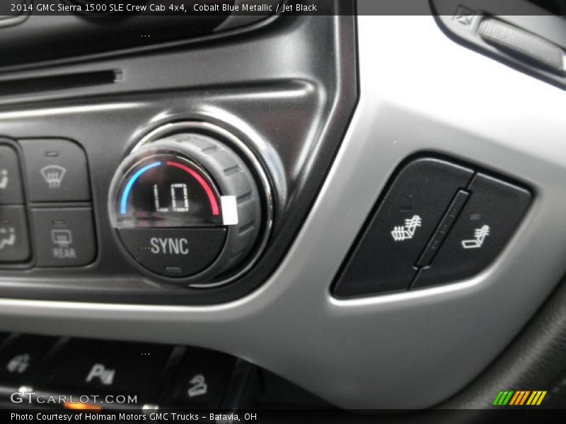 Cobalt Blue Metallic / Jet Black 2014 GMC Sierra 1500 SLE Crew Cab 4x4