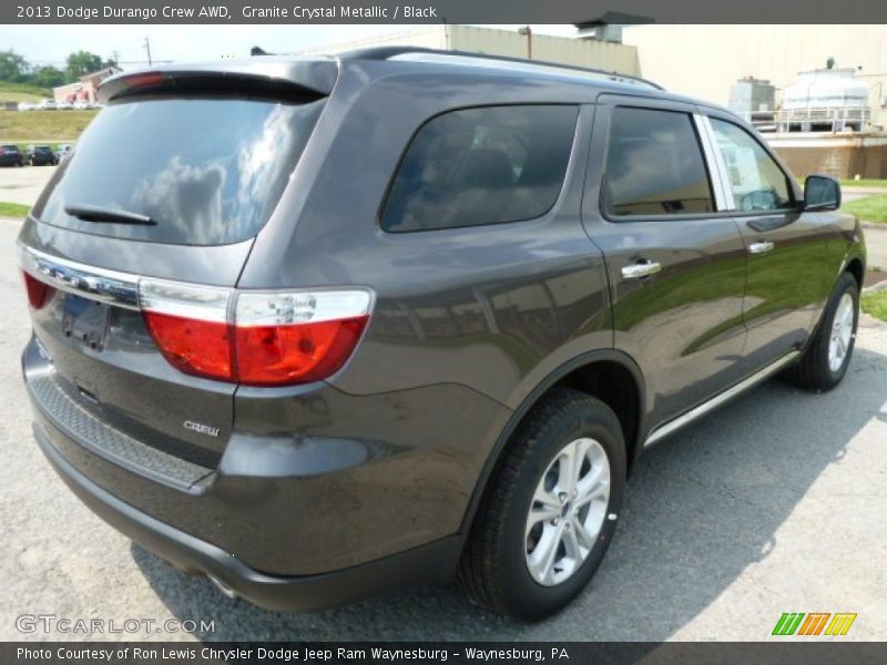 Granite Crystal Metallic / Black 2013 Dodge Durango Crew AWD