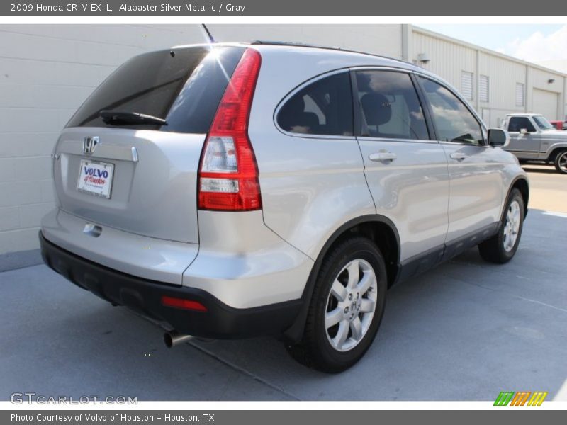 Alabaster Silver Metallic / Gray 2009 Honda CR-V EX-L