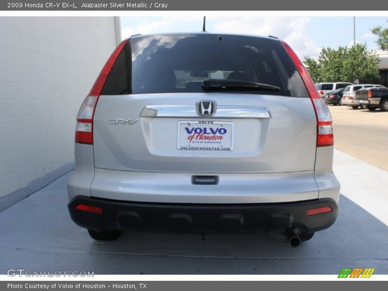 Alabaster Silver Metallic / Gray 2009 Honda CR-V EX-L