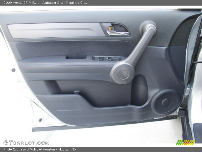 Alabaster Silver Metallic / Gray 2009 Honda CR-V EX-L