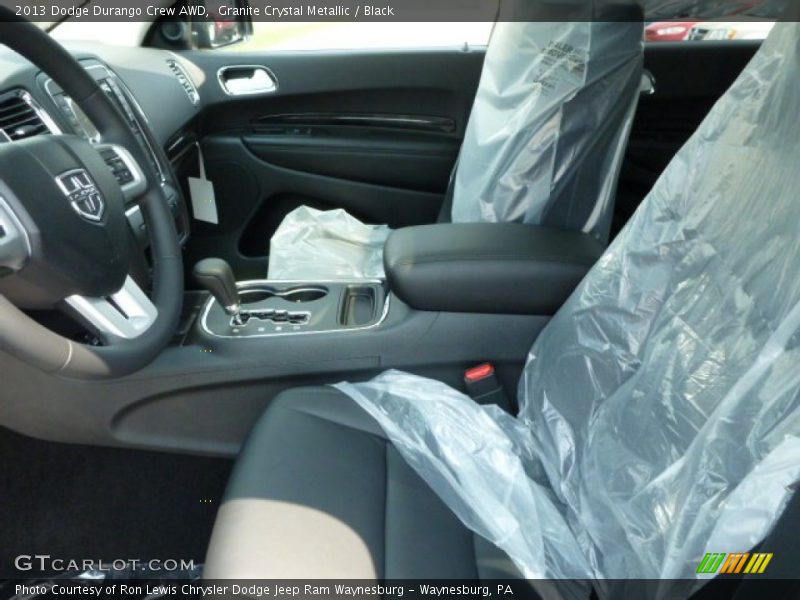 Granite Crystal Metallic / Black 2013 Dodge Durango Crew AWD