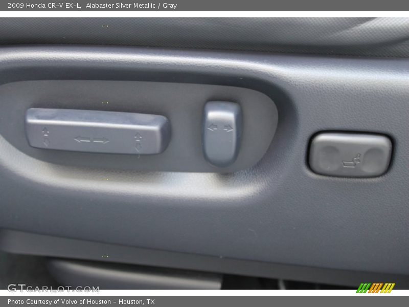 Alabaster Silver Metallic / Gray 2009 Honda CR-V EX-L