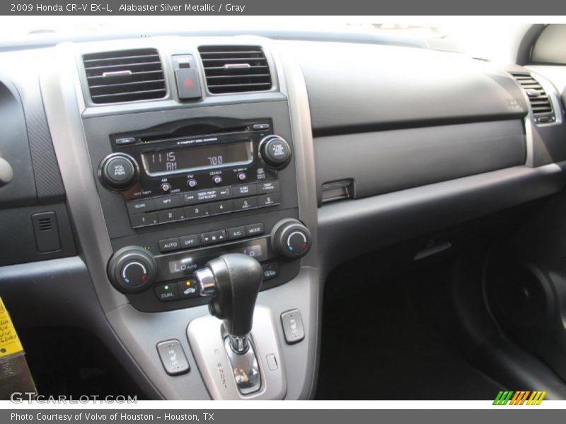 Alabaster Silver Metallic / Gray 2009 Honda CR-V EX-L