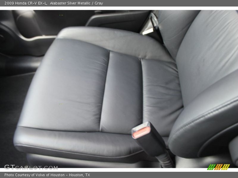 Alabaster Silver Metallic / Gray 2009 Honda CR-V EX-L