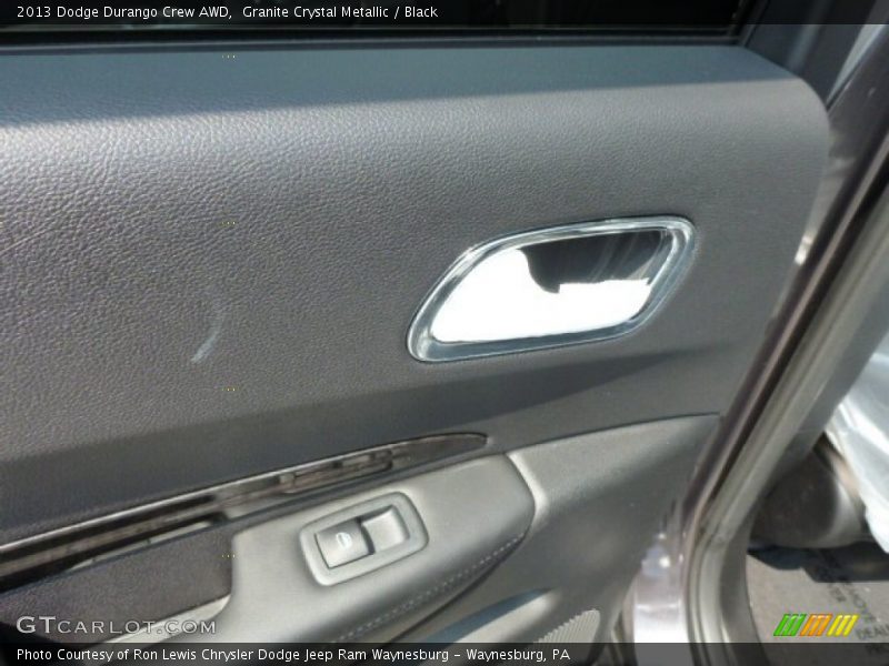 Granite Crystal Metallic / Black 2013 Dodge Durango Crew AWD