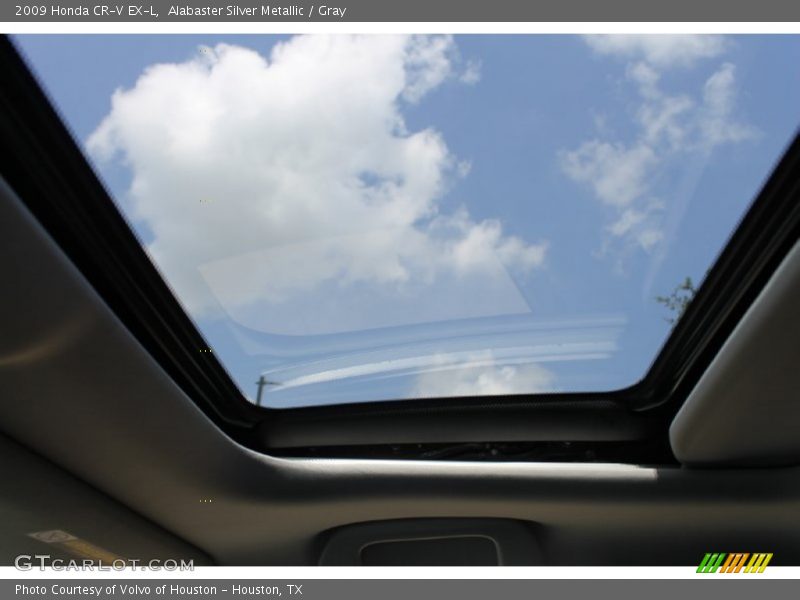 Alabaster Silver Metallic / Gray 2009 Honda CR-V EX-L