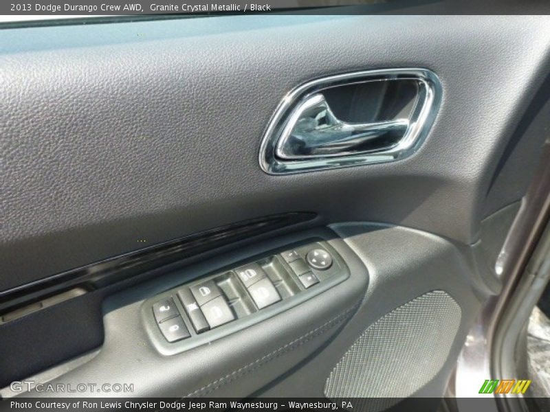 Granite Crystal Metallic / Black 2013 Dodge Durango Crew AWD