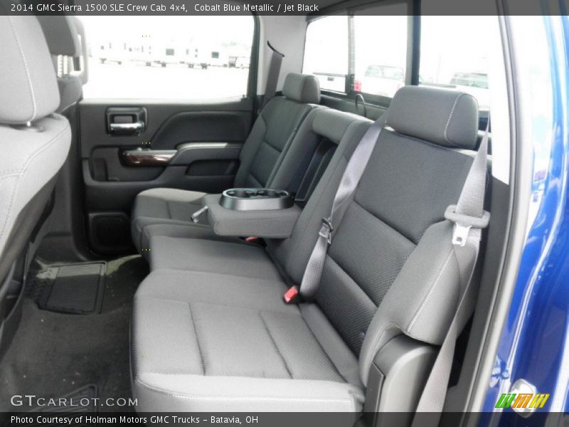 Cobalt Blue Metallic / Jet Black 2014 GMC Sierra 1500 SLE Crew Cab 4x4