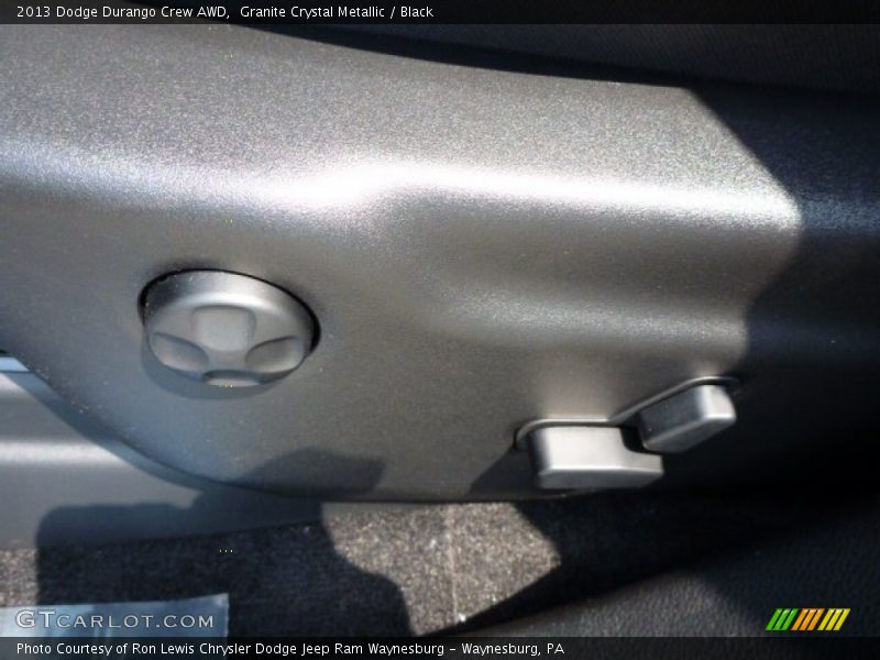 Granite Crystal Metallic / Black 2013 Dodge Durango Crew AWD