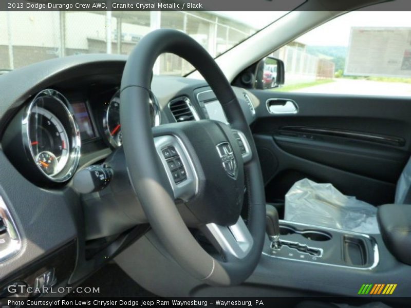 Granite Crystal Metallic / Black 2013 Dodge Durango Crew AWD
