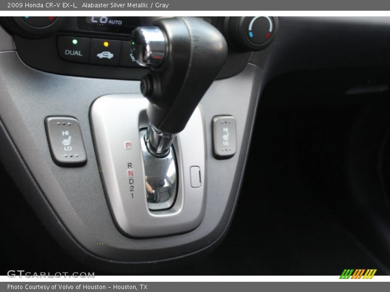 Alabaster Silver Metallic / Gray 2009 Honda CR-V EX-L