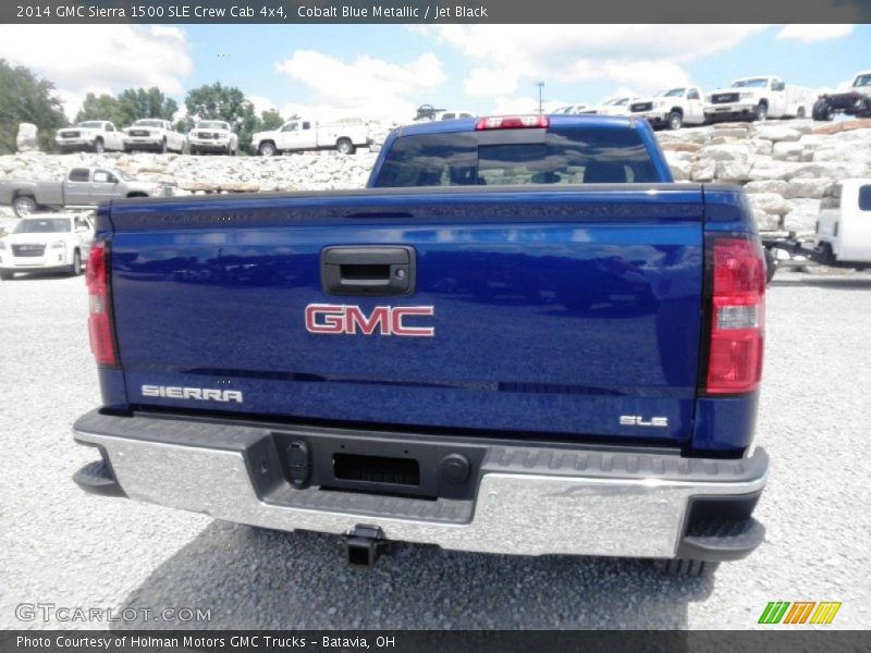 Cobalt Blue Metallic / Jet Black 2014 GMC Sierra 1500 SLE Crew Cab 4x4