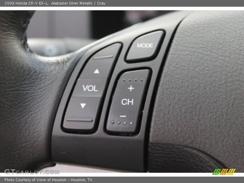 Alabaster Silver Metallic / Gray 2009 Honda CR-V EX-L
