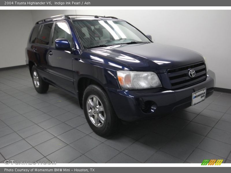 Indigo Ink Pearl / Ash 2004 Toyota Highlander V6