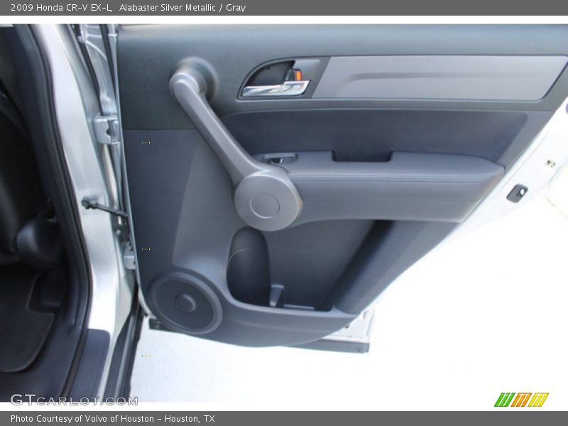 Alabaster Silver Metallic / Gray 2009 Honda CR-V EX-L
