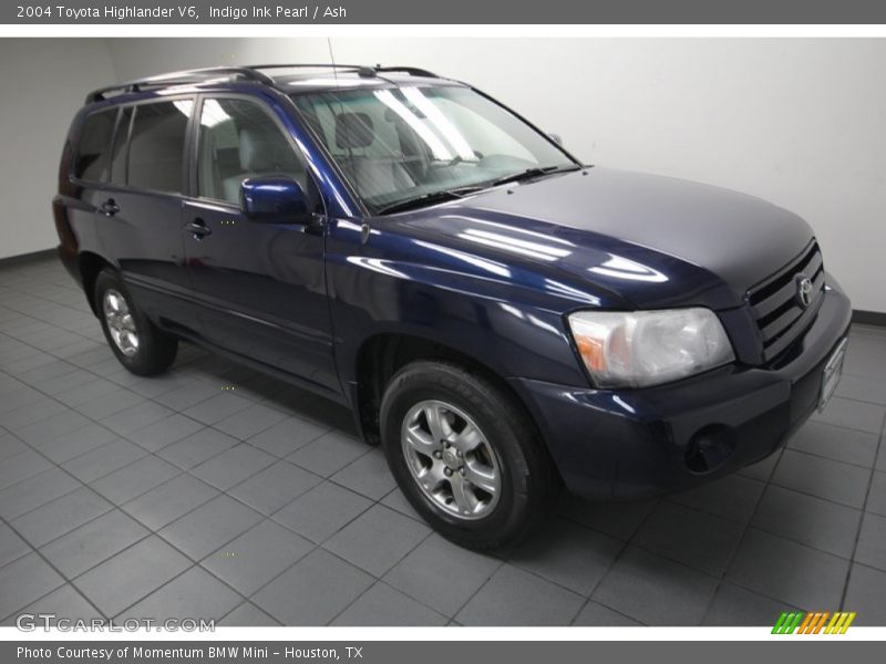 Indigo Ink Pearl / Ash 2004 Toyota Highlander V6