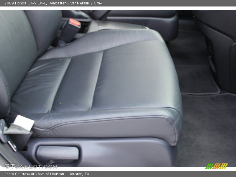 Alabaster Silver Metallic / Gray 2009 Honda CR-V EX-L