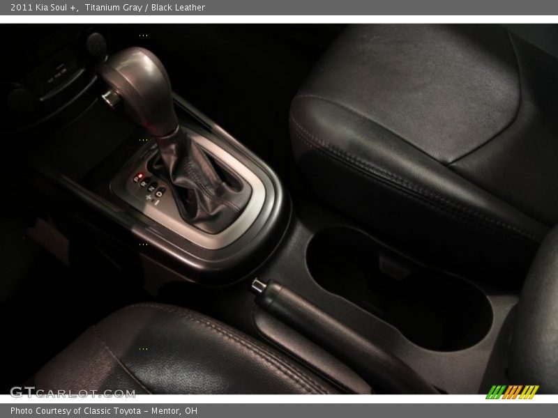 Titanium Gray / Black Leather 2011 Kia Soul +