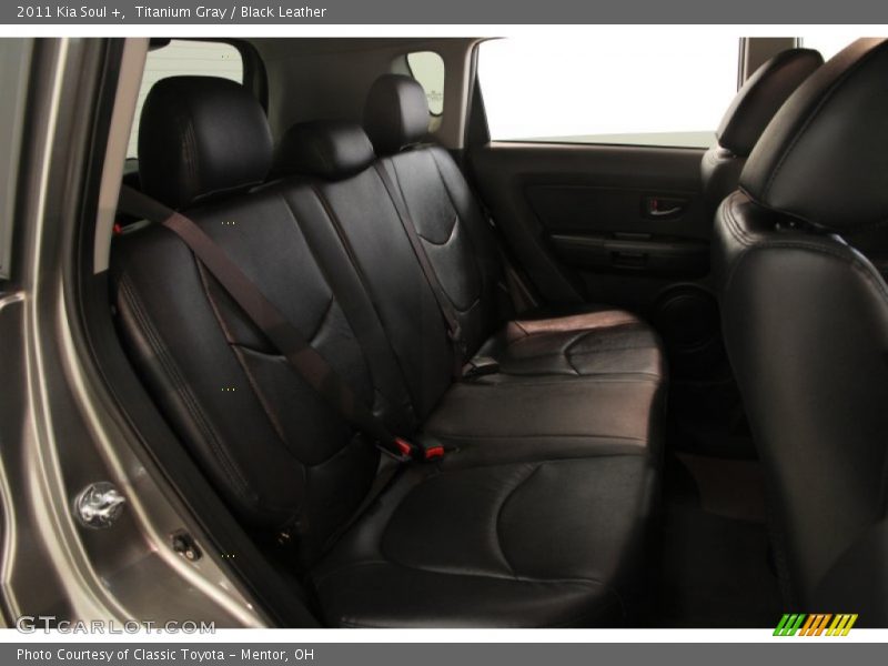 Titanium Gray / Black Leather 2011 Kia Soul +